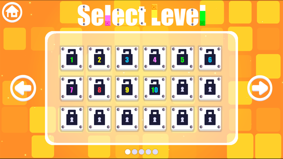 Paint Sponges Puzzle HTML5 Game by DevIndieStudio CodeCanyon